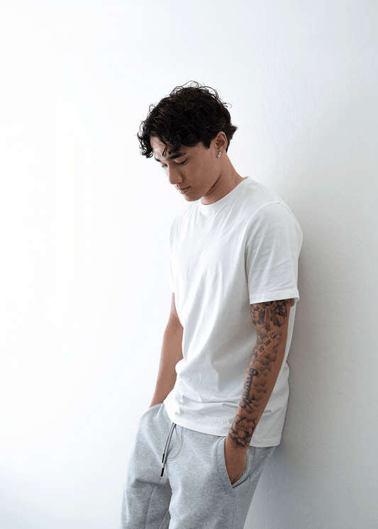 White Slim Fit T-shirt