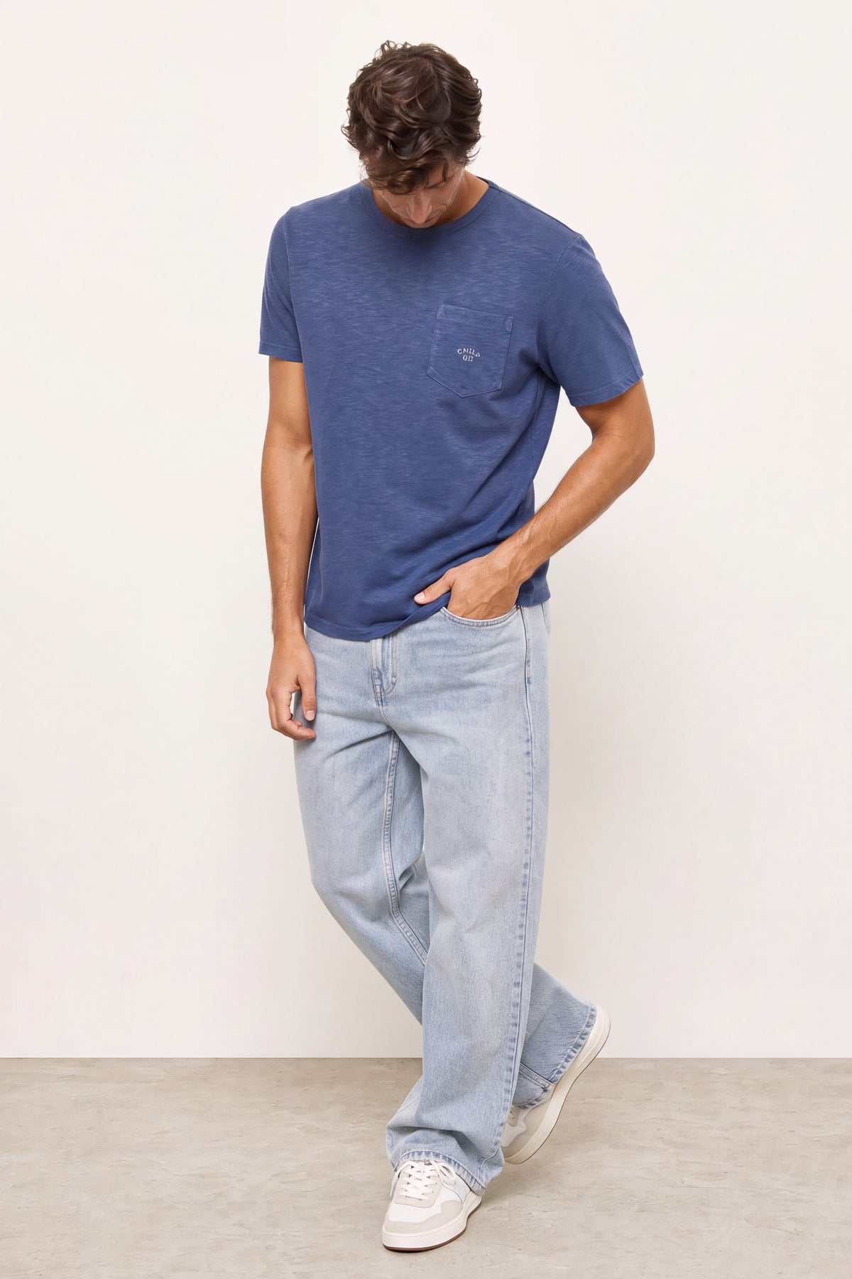 CALLE BO garment dyed T-Shirt
