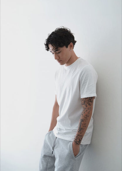 White Slim Fit T-shirt